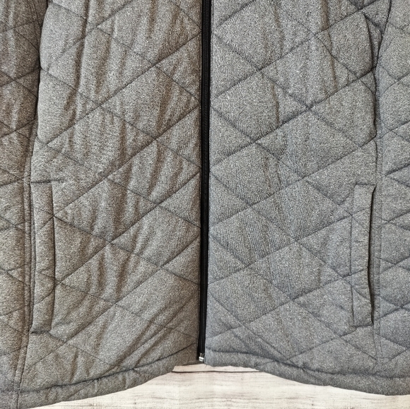Tek gear XXL quilted gray vest jacket - Picture 2 of 5